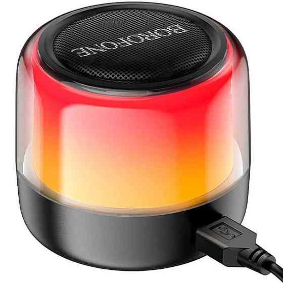 Портативная акустика BOROFONE BP12 Colorful Bluetooth wired 2-in-1 computer speaker цвет черный 6974443387179 Одесса