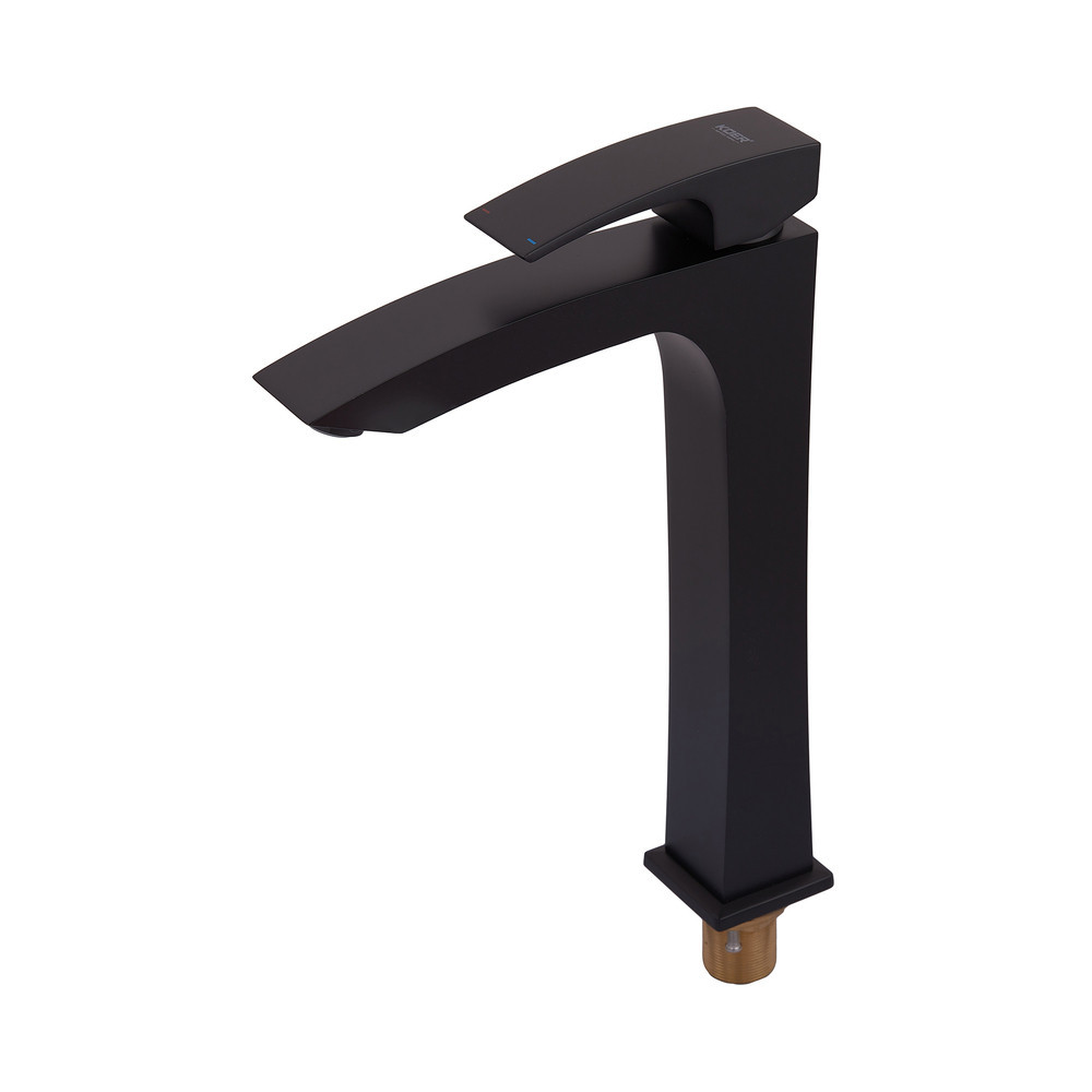 Высокий смеситель для умывальника Koer KB-11007-05 черный (KR3441) Харьков - изображение 7