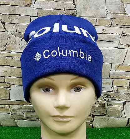 Шапка Columbia лопата стильная с отворотом двойная Киев