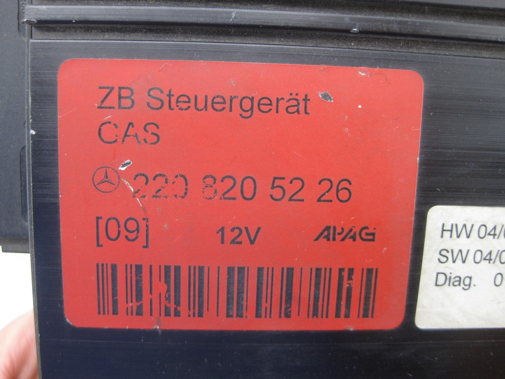 Mercedes-Benz  A2208205226 Блок управління системою тривожної сигналізації E-class W211 C-class W203 E-class W210 A-class W168 E-class S211 C-class S2 Одеса - фото 6