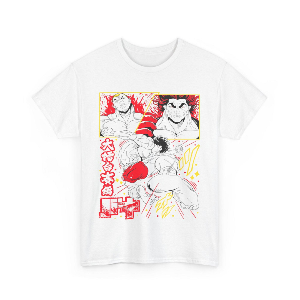 Футболка аниме Аниме Баки Ханма Гифт оверсайз (S/M/L) Черний AnimeJ0058 Днепр - изображение 6