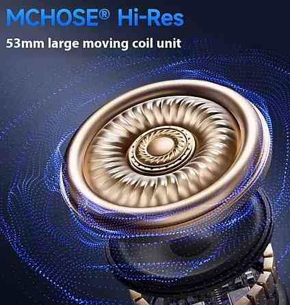 MCHOSE V9 Pro‼️ГАРАНТІЯ‼️Steel Black бездротові ігрові навушник. Киев