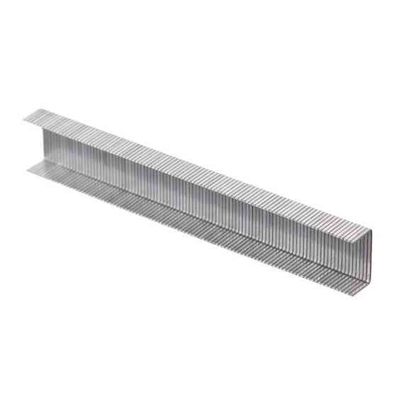 Скоба 6 мм, ширина 11,3 мм, перетин 0,70 мм, 1000 шт/упак INTERTOOL RT-0106 Київ