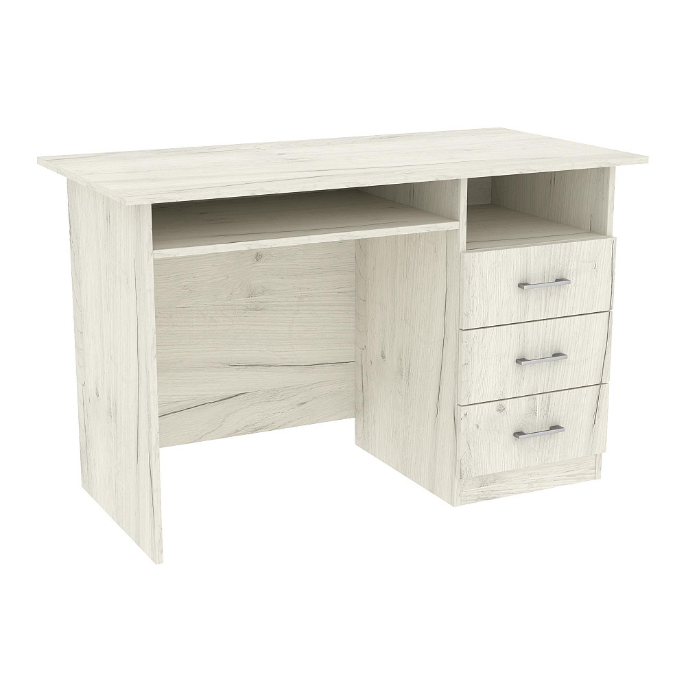 Стіл офісний ОСП-2, Дуб Крафт Білий, 1200/600/760 Львів - фото 1