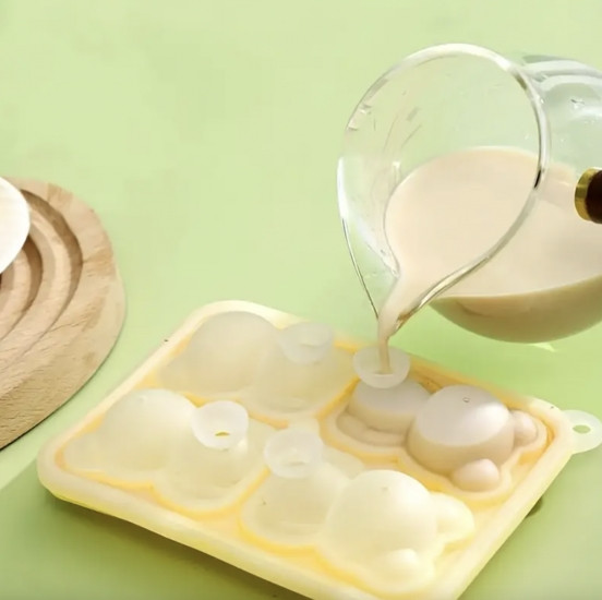 Форма для льда Мишка для коктейлей 4шт Винница - изображение 5