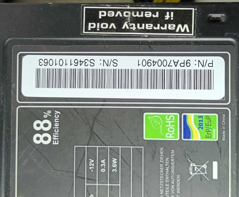 Блок питания FSP PP 750W 88 plus отличный СТАН заводская пломба! Харьков - изображение 2
