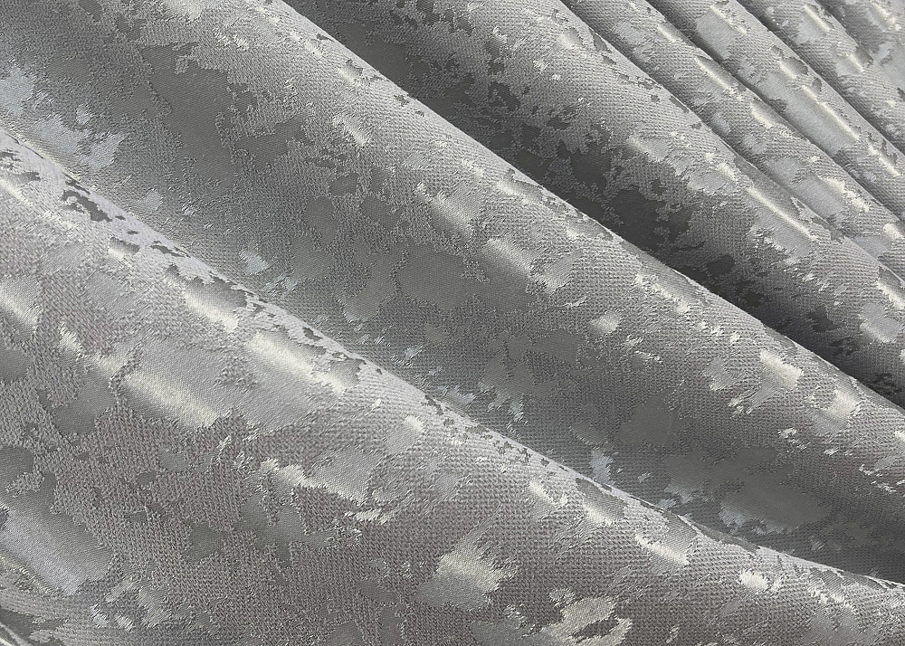 Комплект готових штор VR-Textil Льон мармур Pavliani ХО № 1263ш Світло-сірий 200х280 см 2 шт (32-072) Київ - фото 14