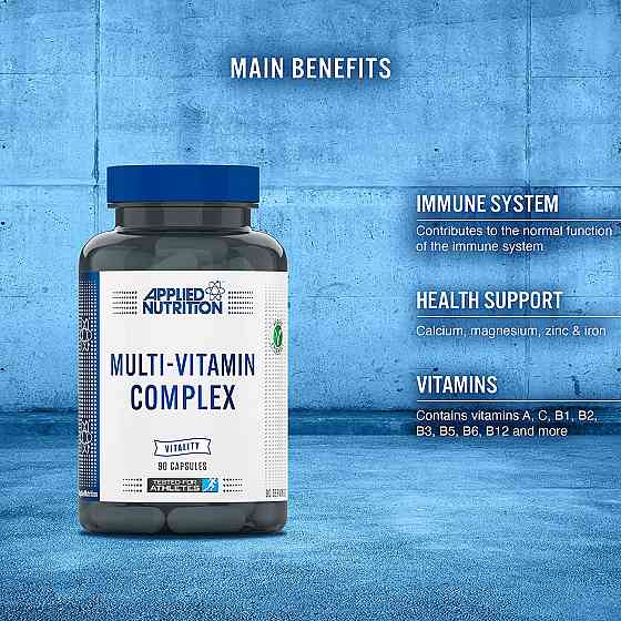Вітамінно-мінеральний комплекс Applied Nutrition MULTI-VITAMIN 90 CAPS Луцьк