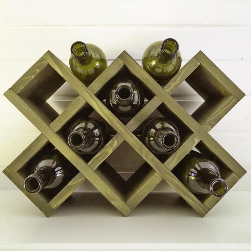 Настільна винна полиця "Оріндж" мускат Миколаїв - фото 1