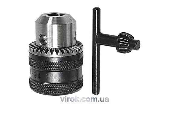 Патрон для дриля VOREL з ключовим затисканням Ø-1,5-13мм, 1/2" [5/40] Одеса