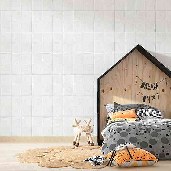 Самоклеящаяся 3D панель с узором Фигуры Киев