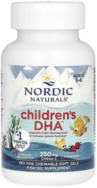 Рыбий жир для детей Nordic Naturals Children's DHA 360 капсул Клубника Киев - изображение 1