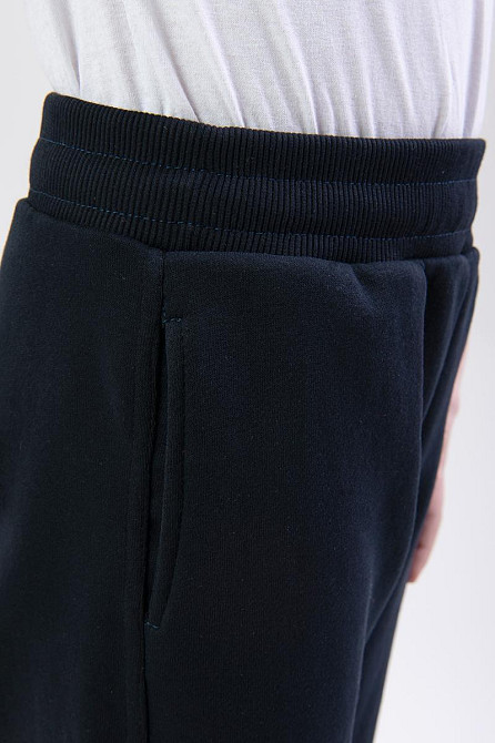 Брюки спортивные детские и подростковые, тёмно-синие, р.122 топ Крохатушка одяг Киев - изображение 2