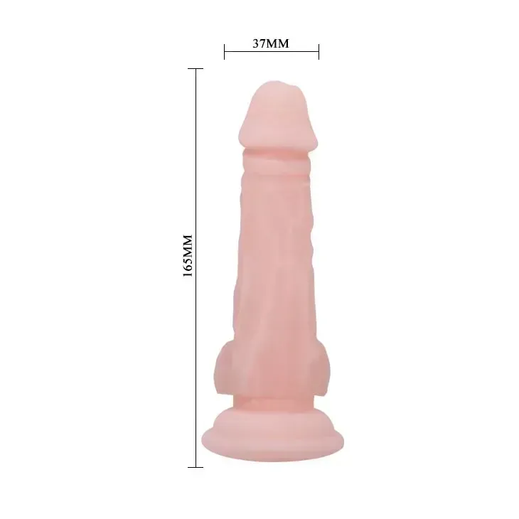 Фалоімітатор на присосці SUPER DILDO (16,5 см) Sex Aura Київ - фото 5