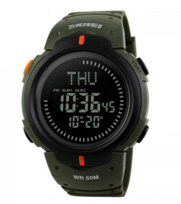 Годинники наручні SKMEI 1231AG, ARMY GREEN, Компас, 9738 Дніпро - фото 1