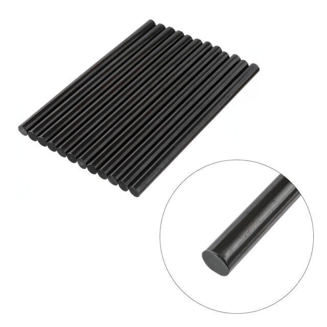 Стержень клеючий INTERTOOL RT-1023 чорний 11,2мм 200мм к-кт Коломия - фото 1