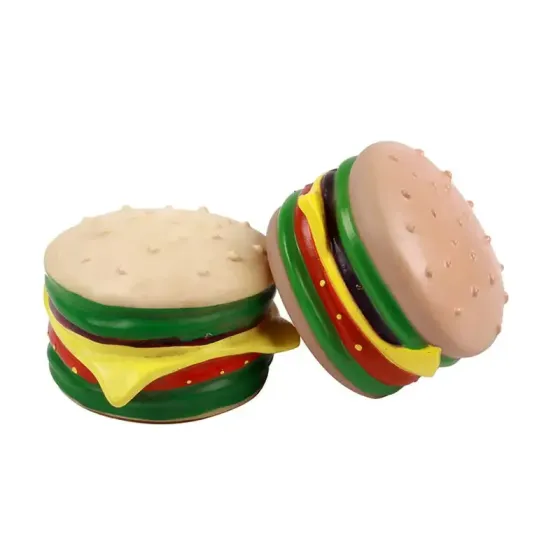 Игрушка резиновая Гамбургер 10 см Винница