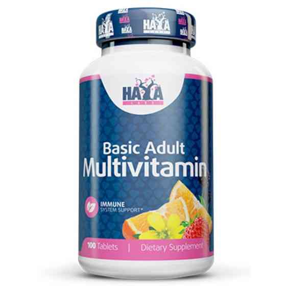 Витамины и минералы Haya Labs Basic Adult Multivitamin 100 tabl Луцк