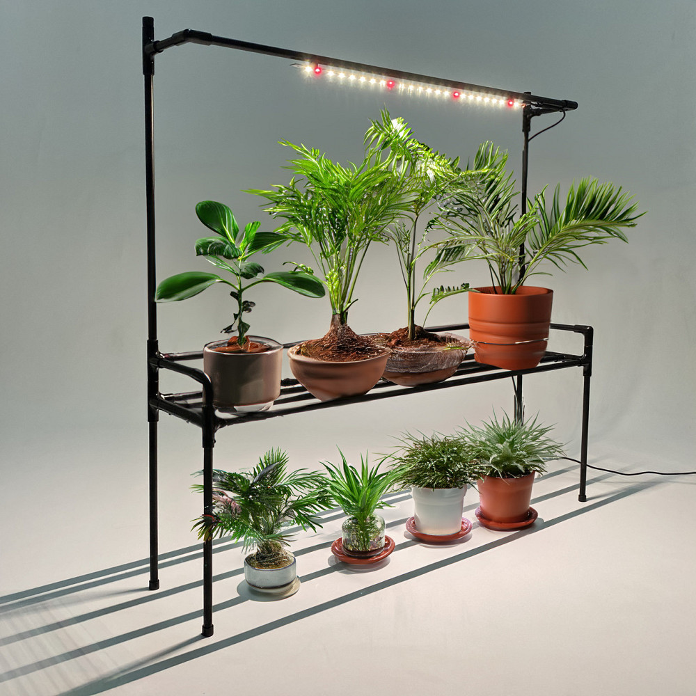 Підставка для квітів на вікно з фітолампою повного спектру Lucia Lux для рослин, квітів, розсади. Борисполь - изображение 1