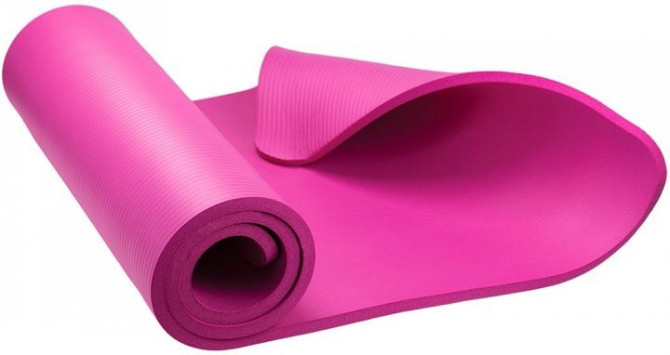 Килимок для йоги та фітнесу Power System PS-4017 NBR Fitness Yoga Mat Plus Pink (180х61х1) Каменское - изображение 6