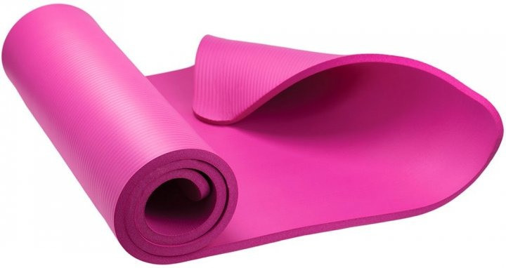 Килимок для йоги та фітнесу Power System PS-4017 NBR Fitness Yoga Mat Plus Pink (180х61х1) Кам'янське - фото 6