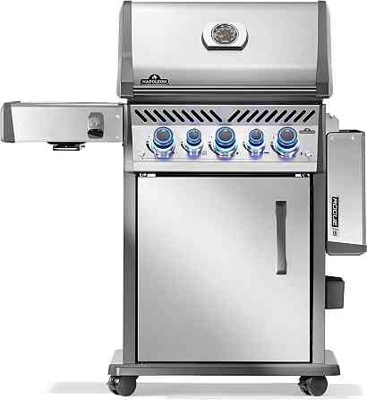 Газовий гриль Napoleon Rogue PRO-S 425 RSIB з бічним пальником Sizzle Zone і вертілем (69912) нерж сталь RPS425RSIBPSS-2-UA Код: Рівне