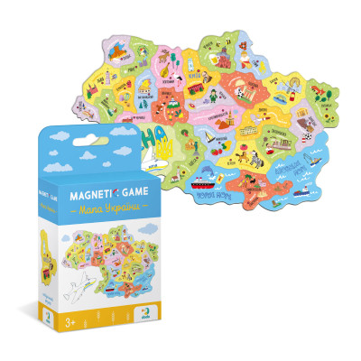 Навчальний набір DoDo Магнітна мапа України (200241) Вінниця - фото 3