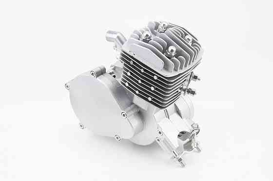 Двигун велосипедний 2Т + комплект для встановлення, СІРИЙ Київ