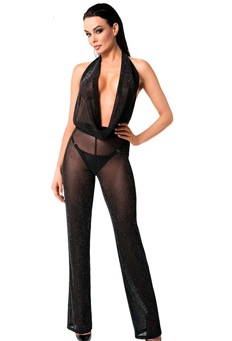 Комбінезон Noir Handmade F350 Shiny tulle overall — XXL Sex Aura Київ - фото 1