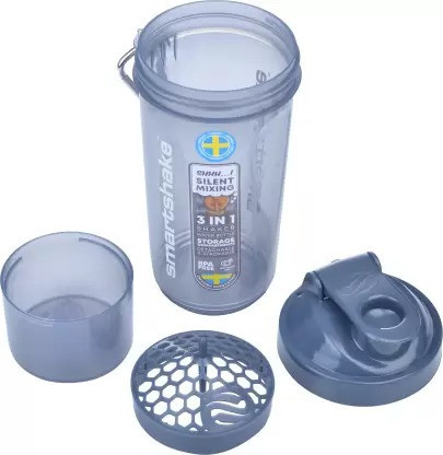 Шейкер спортивний SmartShake Original2GO One 800ml Mist Gray Кам'янське - фото 6