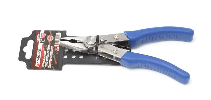 Довгогубці-плоскогубці комбіновані багатофункціональні CR-V 2в1 7 "-175мм Одеса - фото 1