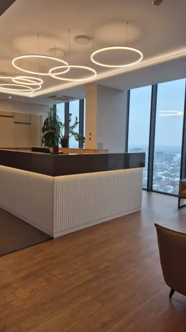 Офіс А+ класу в центрі міста. З ремонтом (без меблів) Свіжа будівля, своя система опалення, чіллір фанкойл, дубльовані ліфти, система мікроклімату. 2  Дніпро - фото 9