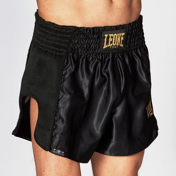 Шорти для тайського боксу Leone Essential Black L Кам'янське - фото 3