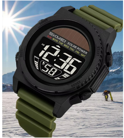 Часы наручные SKMEI 2358AG, ARMY GREEN, Solar Power, 11462 Днепр