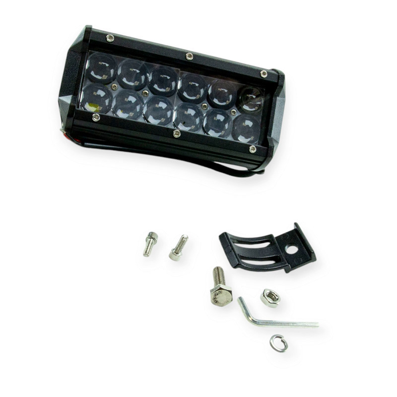 Фара LED прямокутна 170х75х70 (ДВШ) 36W S дальній СREE додаткова Мукачево - фото 1