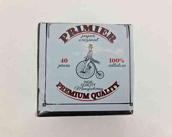 Cалветки паперові 40лист Прем'єр 2-вух шарні Чорна 30х30 (12 пачка) Харків