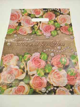 Пакеты с вырубной ручкой (29*37)