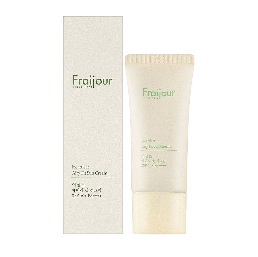 Солнцезащитный крем для лица Heartleaf Airy Fit Sun Cream SPF 50+ Fraijour 50 мл Киев - изображение 2