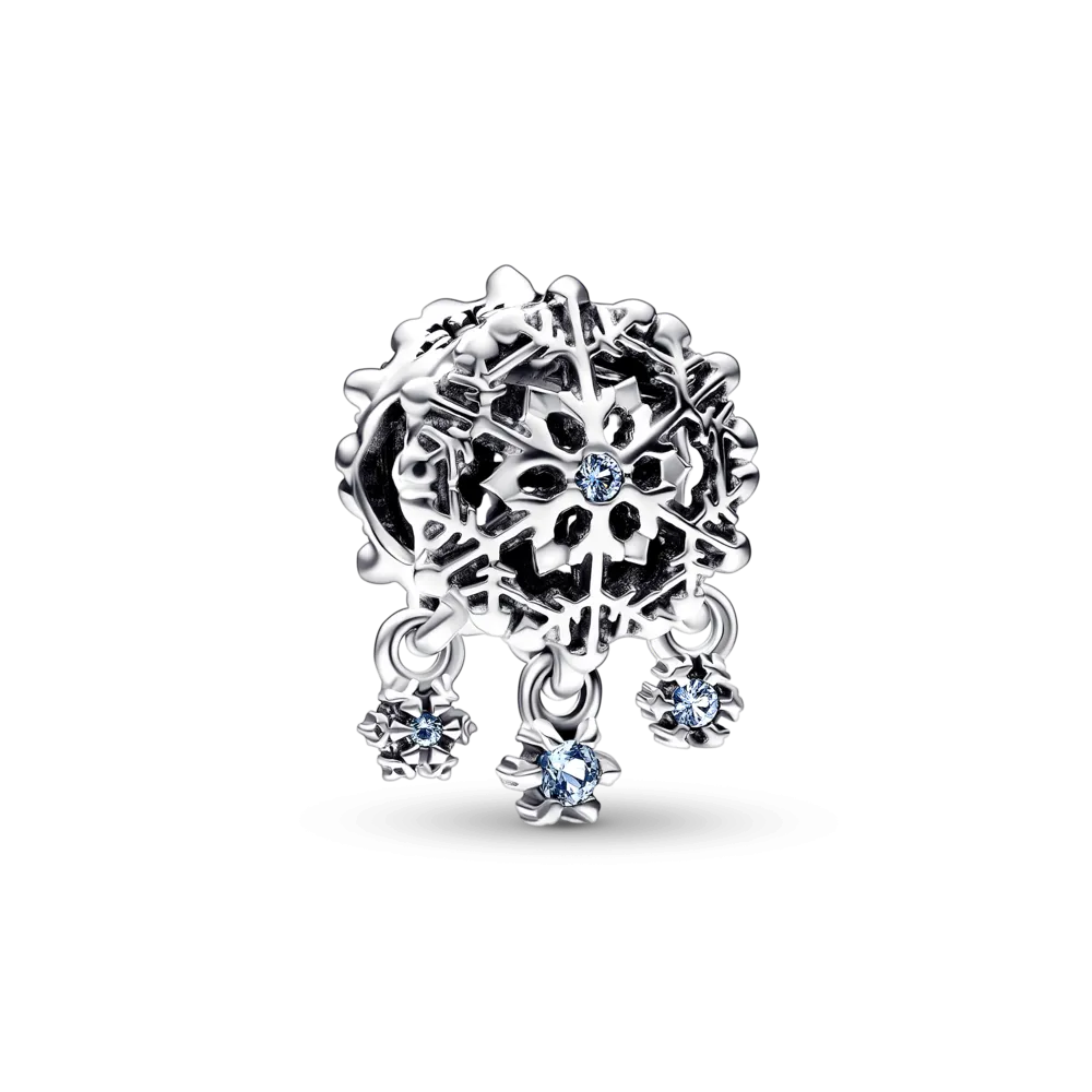 Срібна намистина Пандора  "Крижана сніжинка" 792367C01 MasterSem Київ - фото 1