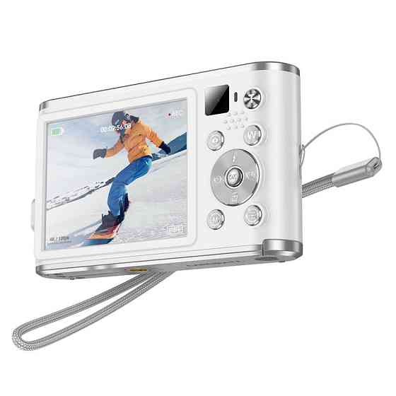 Двохоб'єктивна фотокамера HOCO DV203, біла Київ