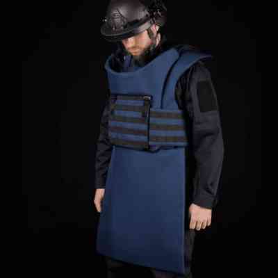 Противообломочный комплект Ukrainian Armor Humanitarian Demining Apron, клас захисту ДСТУ 2, розмір S-M, синій (HDASMBLUE2) Винница