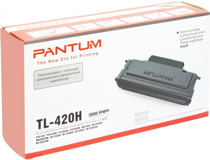 Картридж Pantum (TL-420H) M6700/6800/7100/7200/P3010/3300 Black Black Харків - фото 1