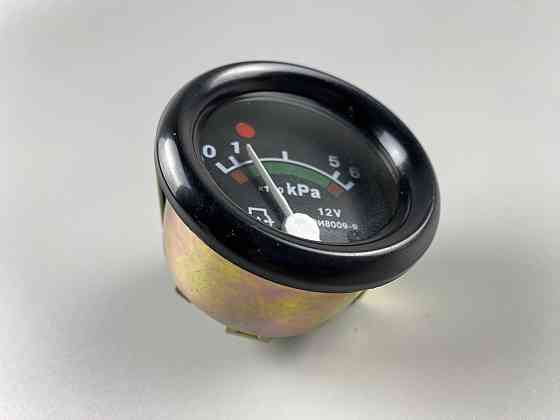 Покажчик тиску олії трактора МТЗ датчик манометр механічний 12В 0 - 6 атм Мукачево