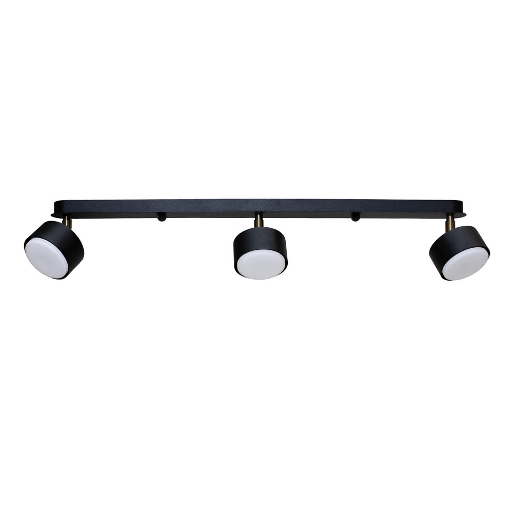 Светильник потолочный MSK Electric Copter спот с тремя поворотными плафонами GX53 NL 80405-3 BK Одесса - изображение 3