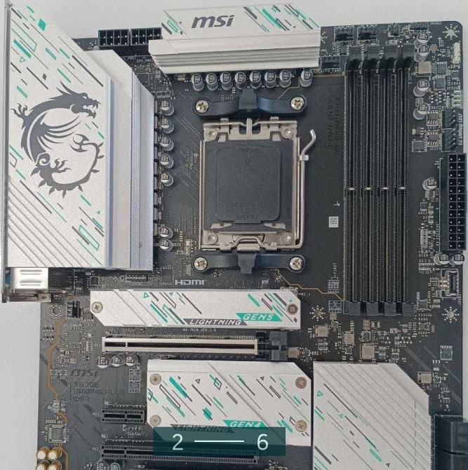 Материнская Плата: MSI X670E Garming Plus Wi-Fi. Новая Киев - изображение 6