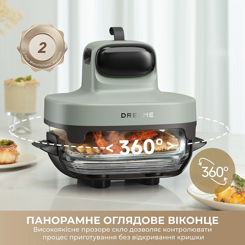 Мультипіч Dreame Tasti PT60 4.5L+2.5L Starlight Gray (DREAME-PT60-SG) ( 13178 ) Харьков - изображение 10