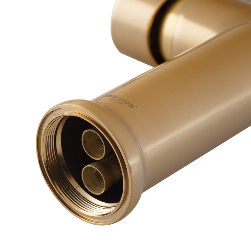 Змішувач для кухні MIXXUS PREMIUM PULL 017 BRUSHED GOLD REFL.BLACK (MI8280) ( 17689 ) Харків - фото 6