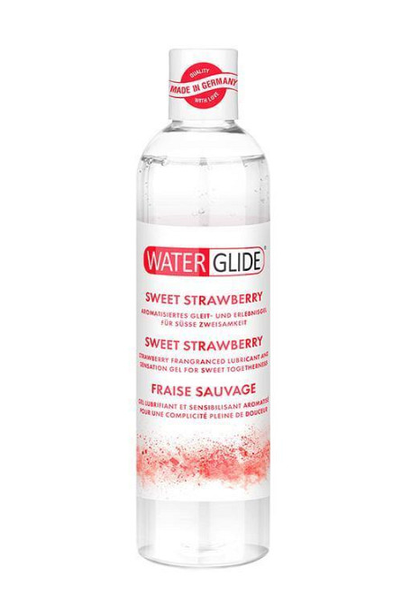 Лубрикант - WaterGlide Sweet Strawberry, 300 мл Sex Aura Київ - фото 1
