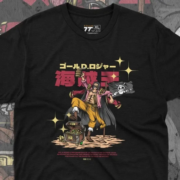 Футболка мужская с принтом Ван Пис Gold D Roger Размер 48 Anime0240 Днепр - изображение 5