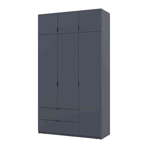 Шкаф для одежды Doros Лукас Графит 3ДСП 135х50х240 DRS-011654 (80737801) Львов